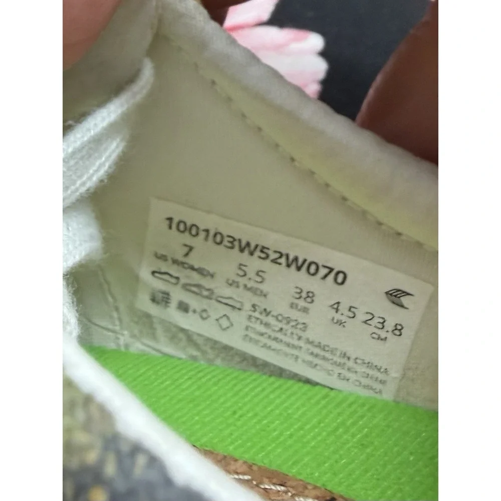 Cariuma OCA Low X Van Gogh Sunflower Organic Canvas Sneakers US Women's 7
